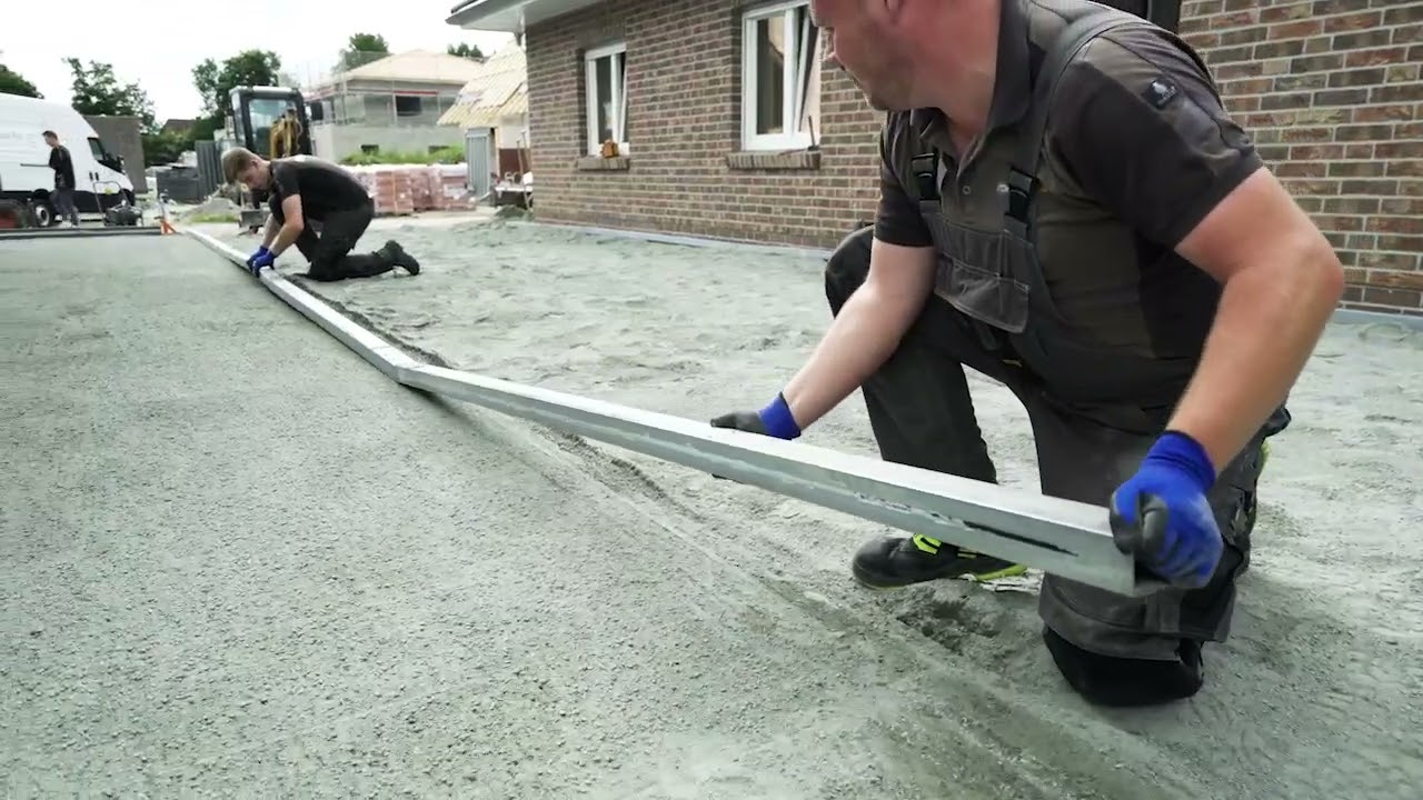 Régua de Sarrafeamento de Solo - Mini Screed (Sistema Plug-And-Lock)