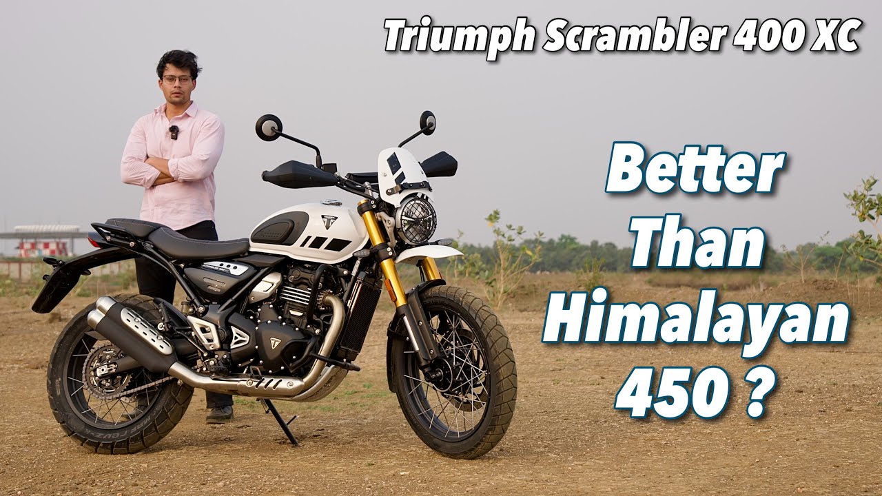 2025 Triumph Scrambler 400 XC Review - Better Than Royal Enfield Himalayan 450 ?