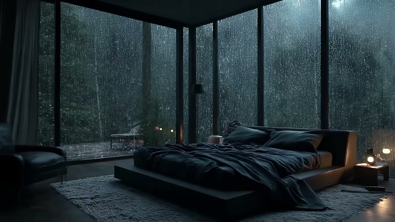 Relaxing Piano Melody with Rain Sounds 🌧️ Calm Music for Deep Sleep