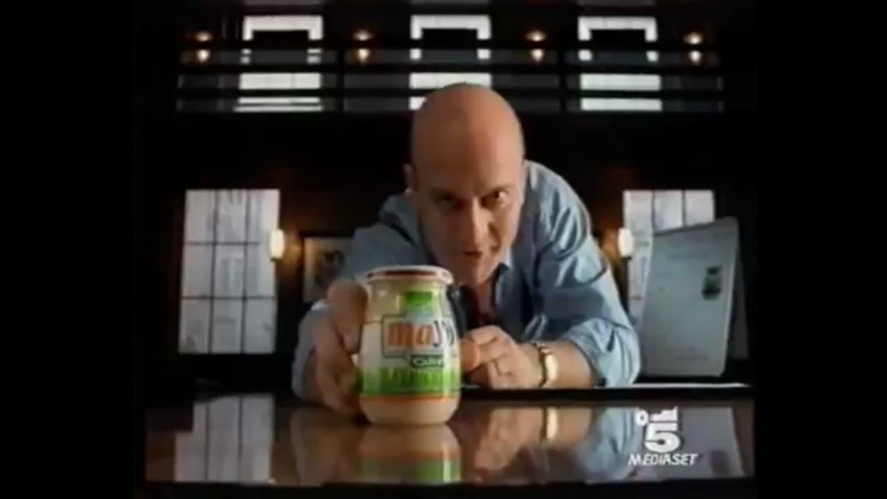 SPOT MAIONESE MAYO CALV&Egrave; 1996 - Con Claudio Bisio