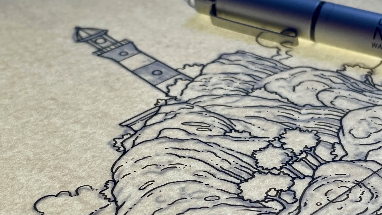 Floating Islands - The Original Art Behind Atlantic
