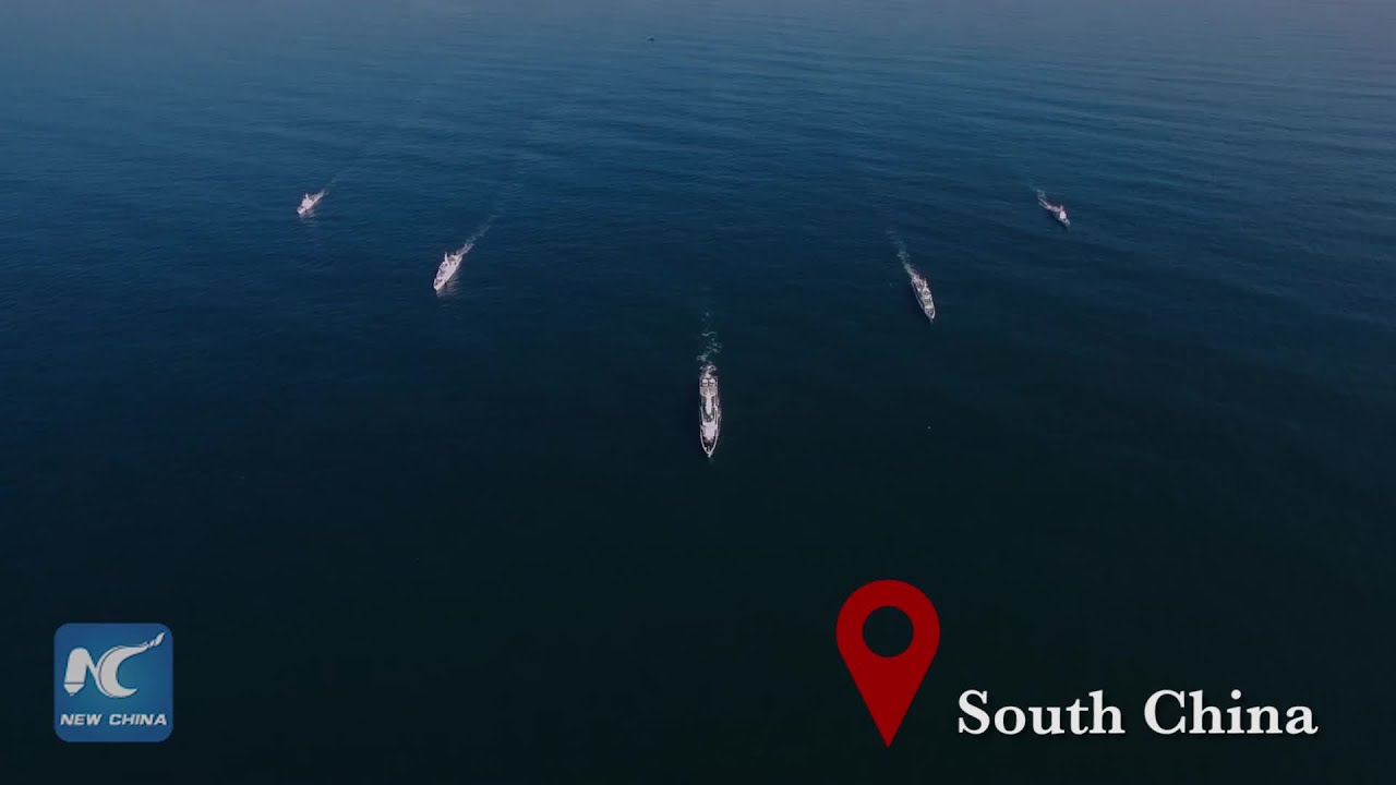 Watch Chinese police take down drug traffickers at sea