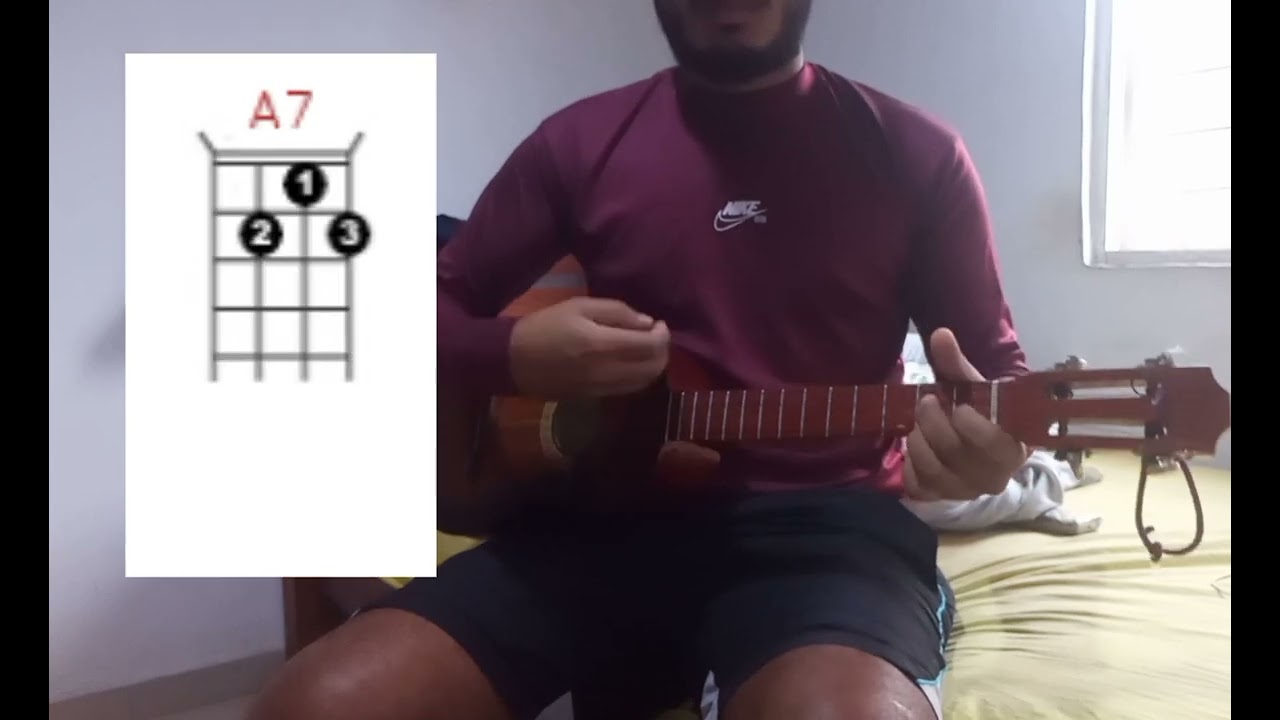 Guayabo de mes y pico ( Jorge Guerrero ) Acordes , Fácil para aprender. Cuatro