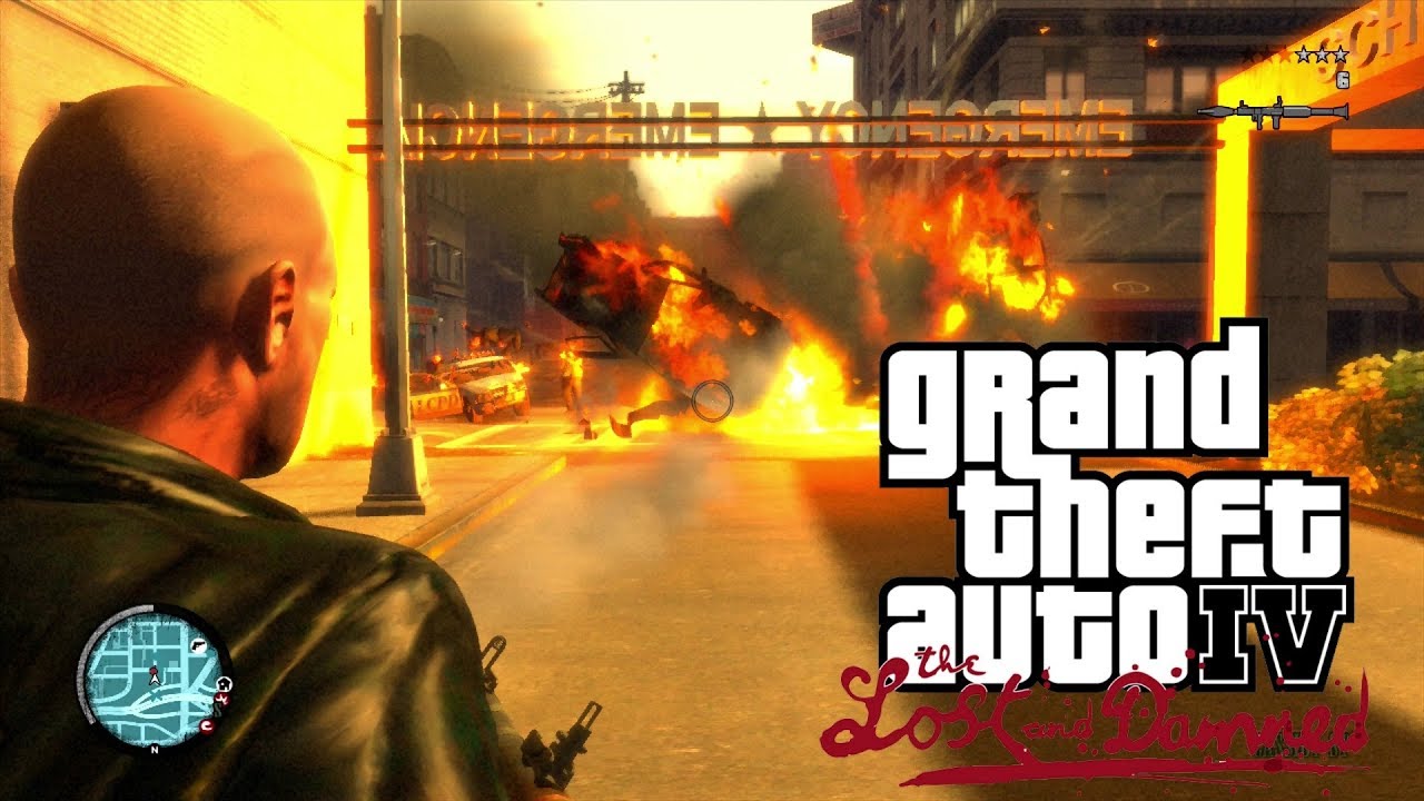 GTA: The Lost And Damned (Xbox 360) Free Roam Gameplay #3 [1080p]