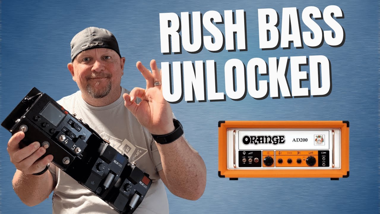 GET Geddy Lee's Iconic Rush Tone with Line 6 Helix Mandarin Bass 200 Amp!