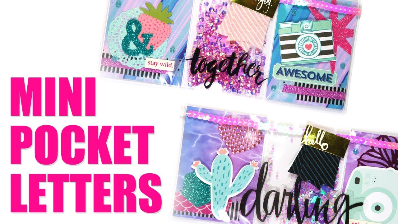 MINI POCKET LETTERS // Summer Fun with A Beautiful Mess