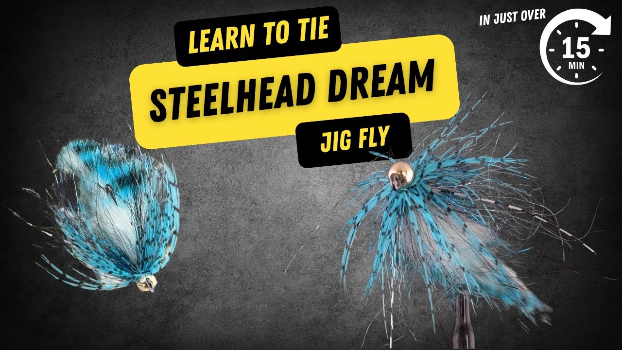 Learn to Tie a Steelhead Dream Jig Fly | Steelhead Jig Fly