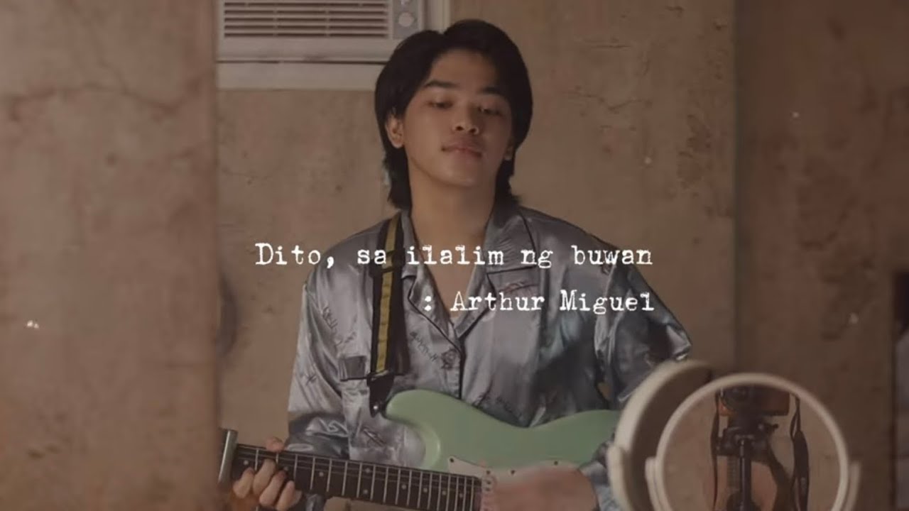 Dito, Sa Ilalim Ng Buwan - Arthur Miguel (Official Lyric Video)