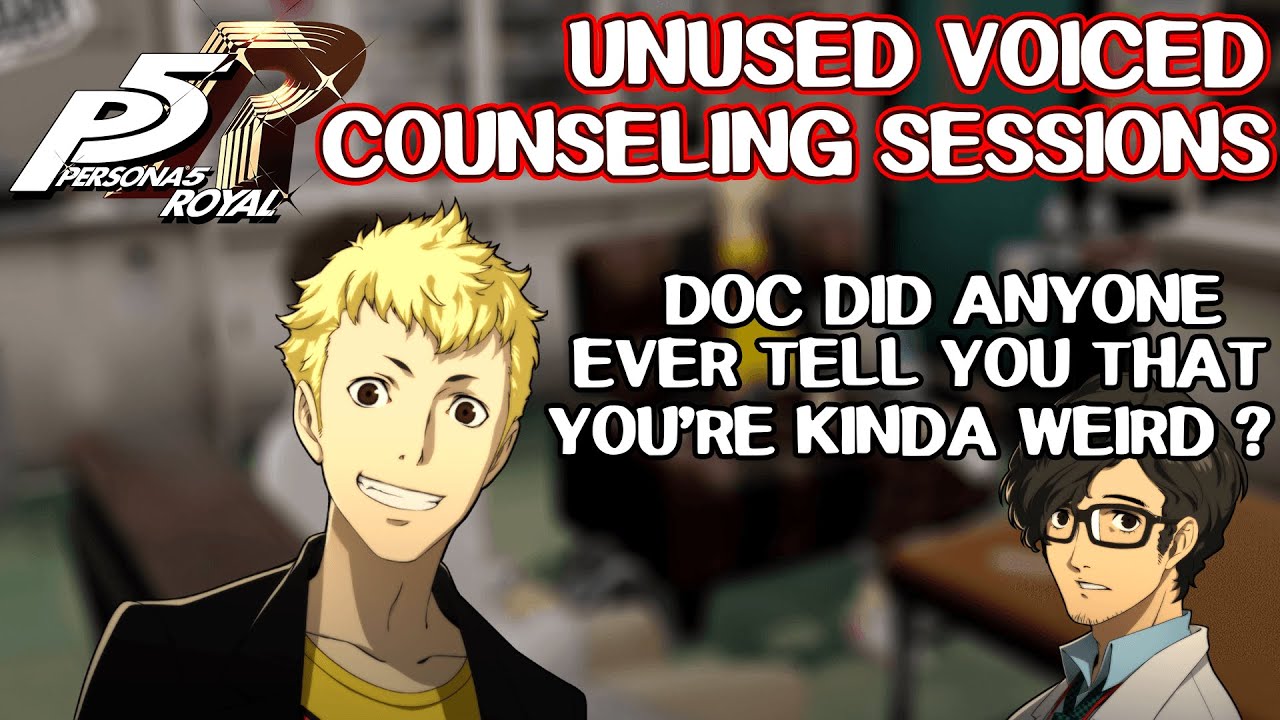 Unused voiced Maruki counseling sessions - Persona 5 Royal