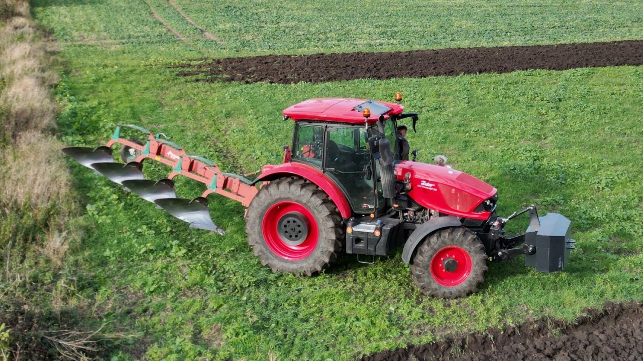 ✮Zimowa Orka 2023! ✔ Zetor Forterra HSX 120 ✮ Kverneland AB 100✮