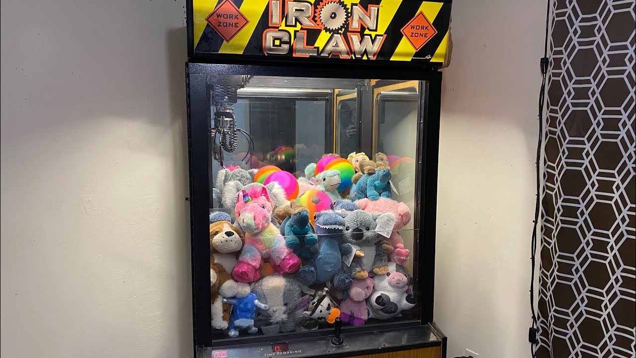 My ICE Iron Claw, Claw Machine / Arcade Game (Updated Video) 