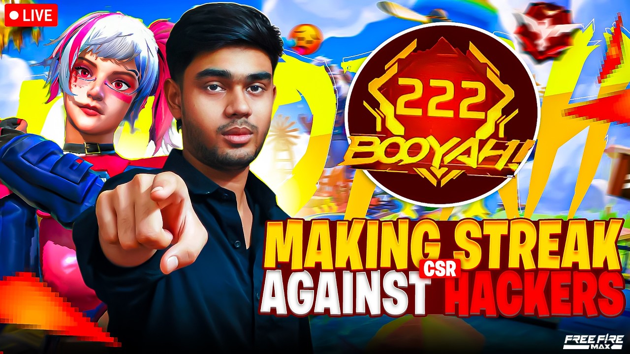 🔴DAY 6 OF NEW CS RANK SEASON🥵REGION POSSIBLE TODAY ?🎯 #freefire #classylive #nonstop_live