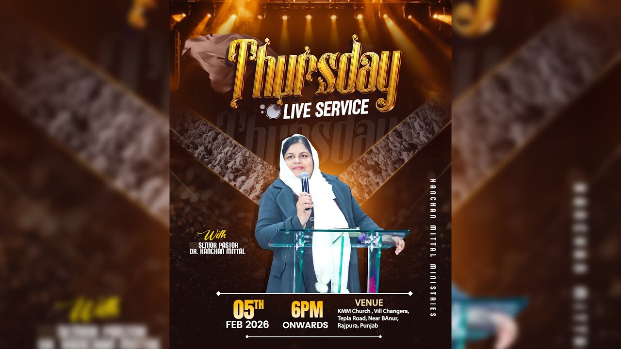 Thursday Live Service || 5 February 2026 || @kanchanmittalministries