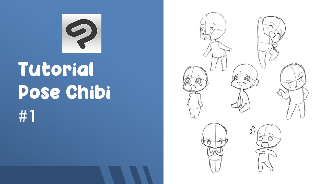 【Speed Drawing】 Pose Chibi #1