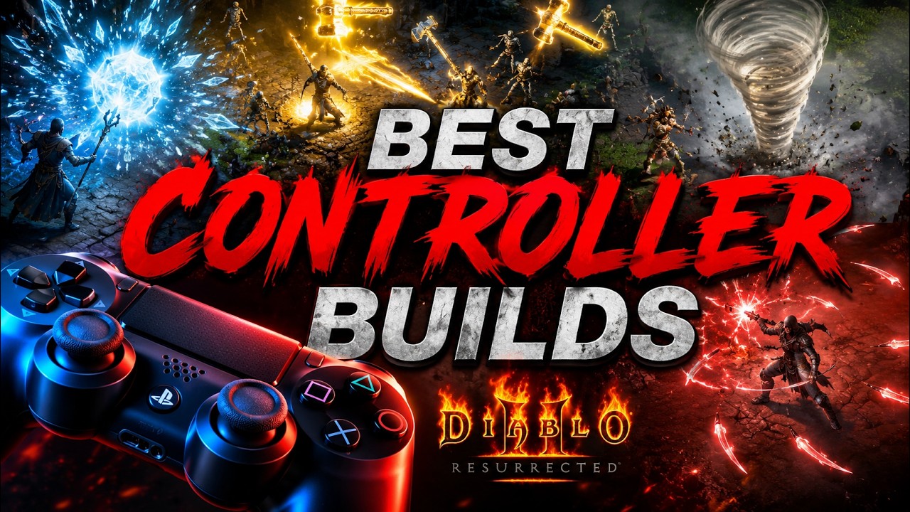 Топ-5 ЛУЧШИХ билдов для контроллера в Diablo 2 Resurrected