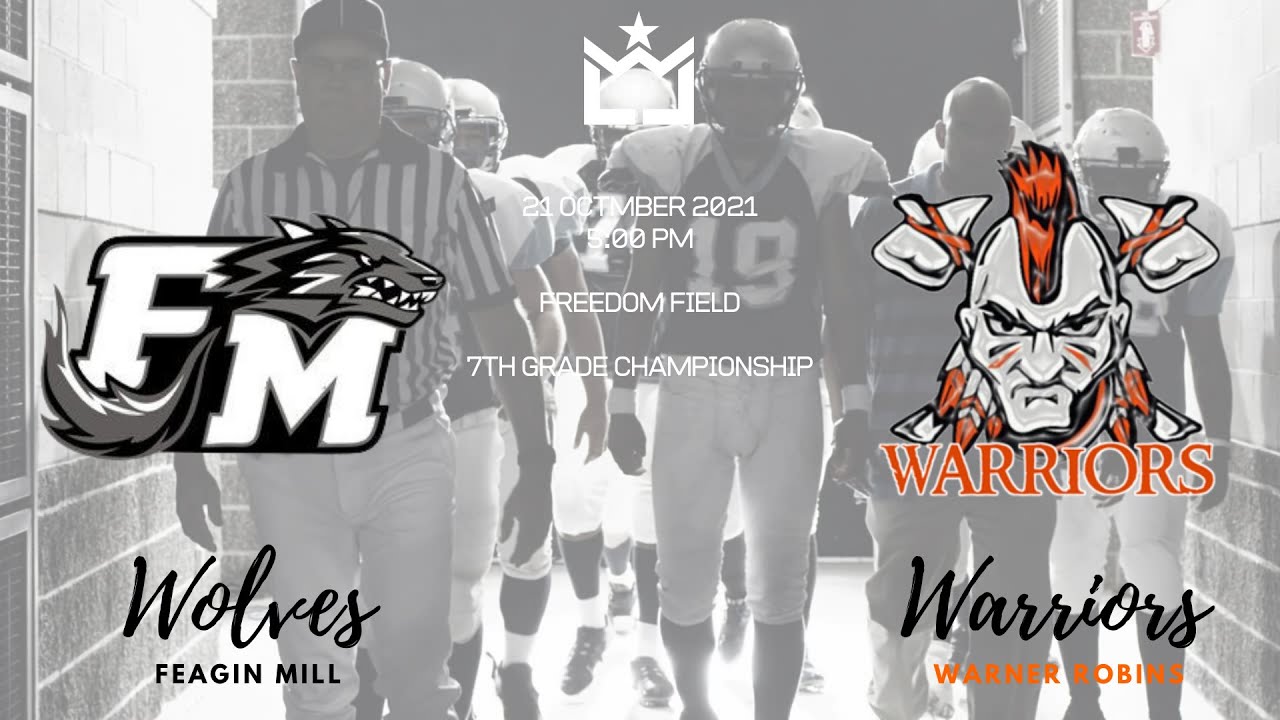 WARNER ROBINS OUTLASTS FEAGIN MILL TO WIN THE 7TH GRADE CHAMPIONSHIP!