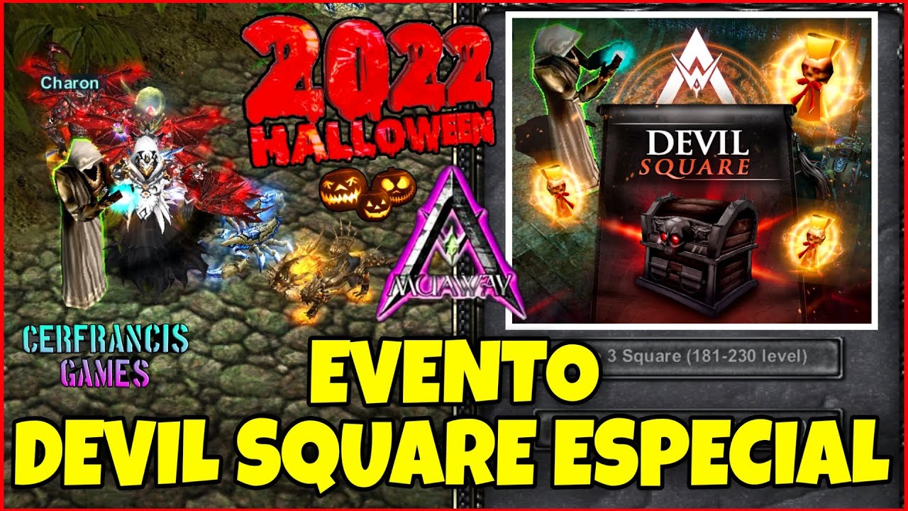 MuAwaY | Evento DEVIL SQUARE Especial por Halloween de 2022, cómo acceder a este y que premio nos da
