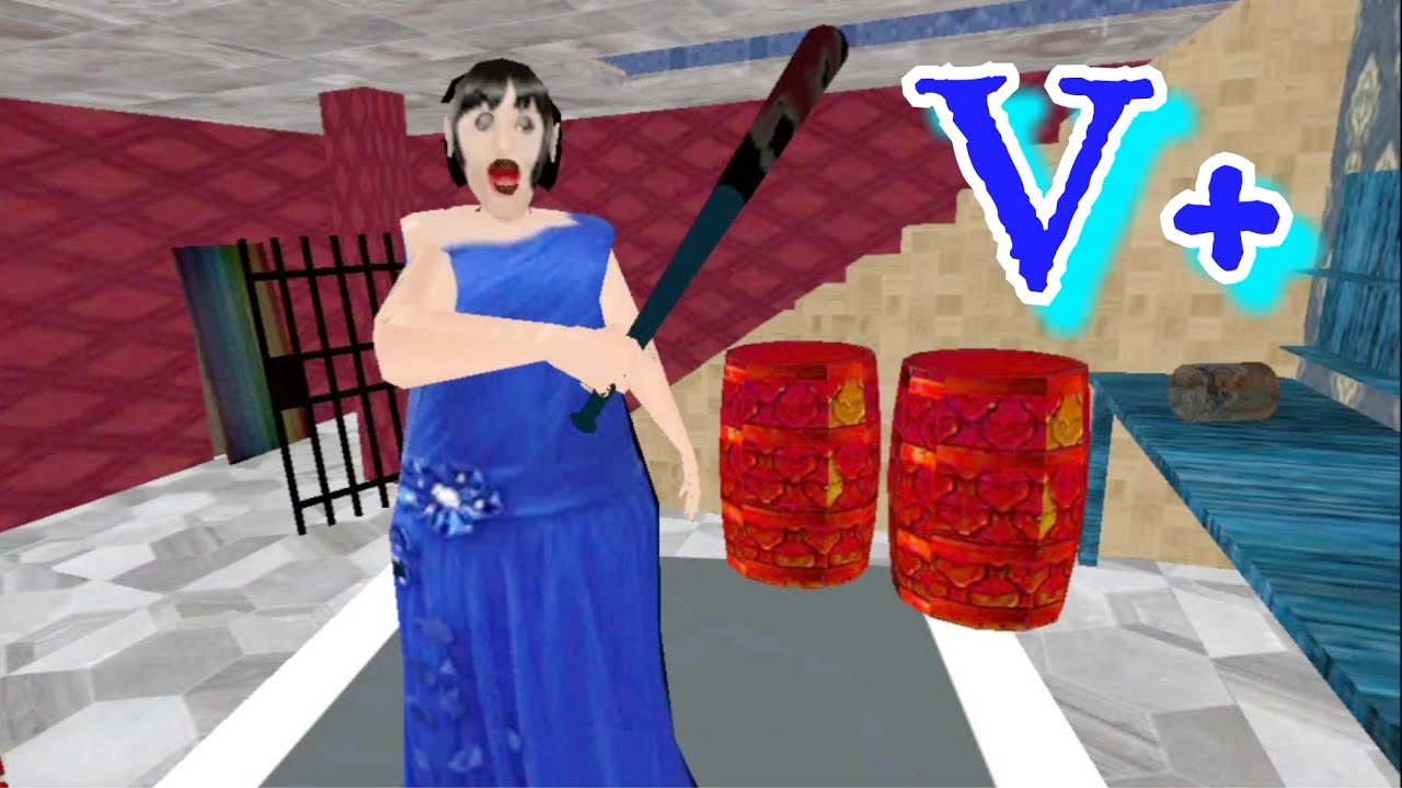 Run And Hide With Cindy Granny | V+ Games