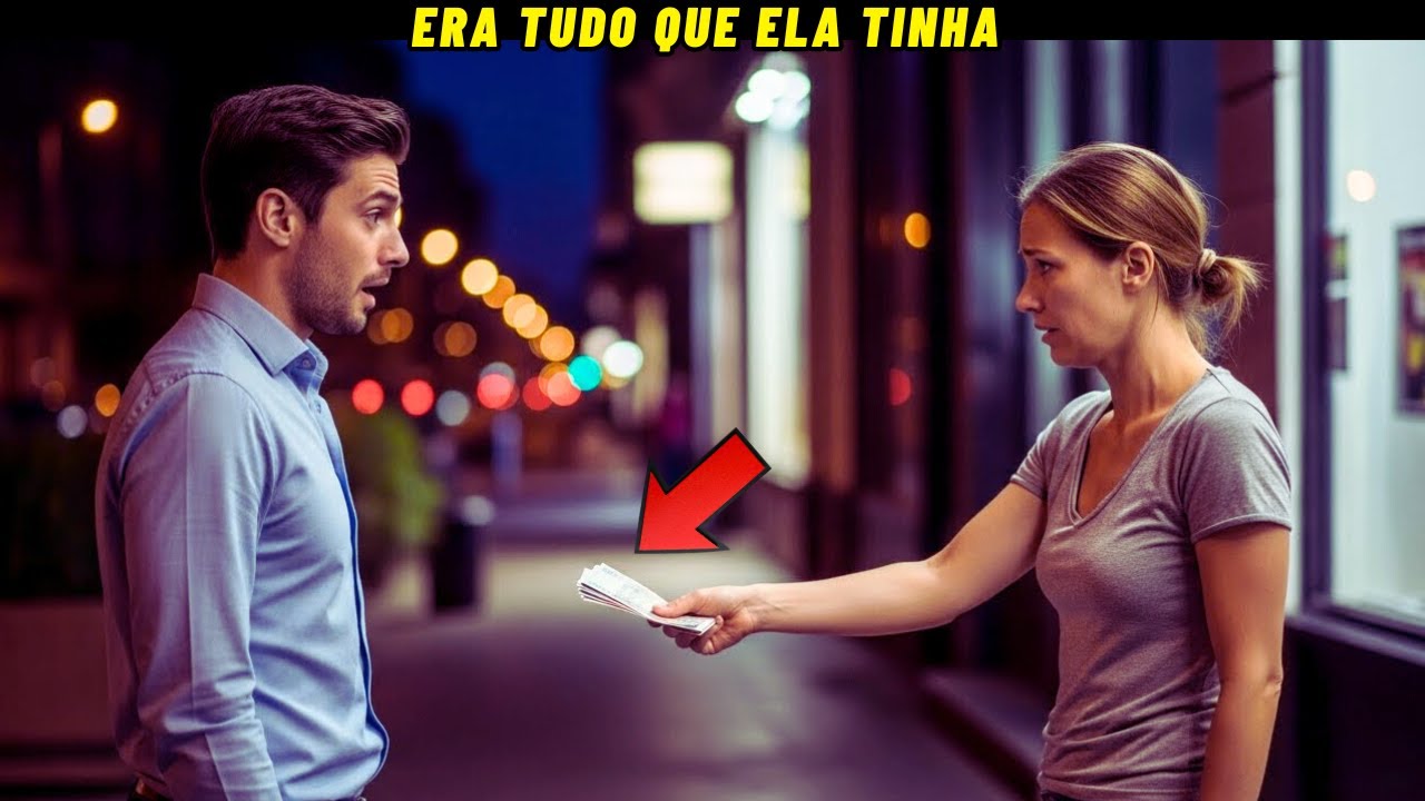 Uma mãe e pobre deu seus últimos 20 reais a um estranho – No dia seguinte, 5 SUVs cerca