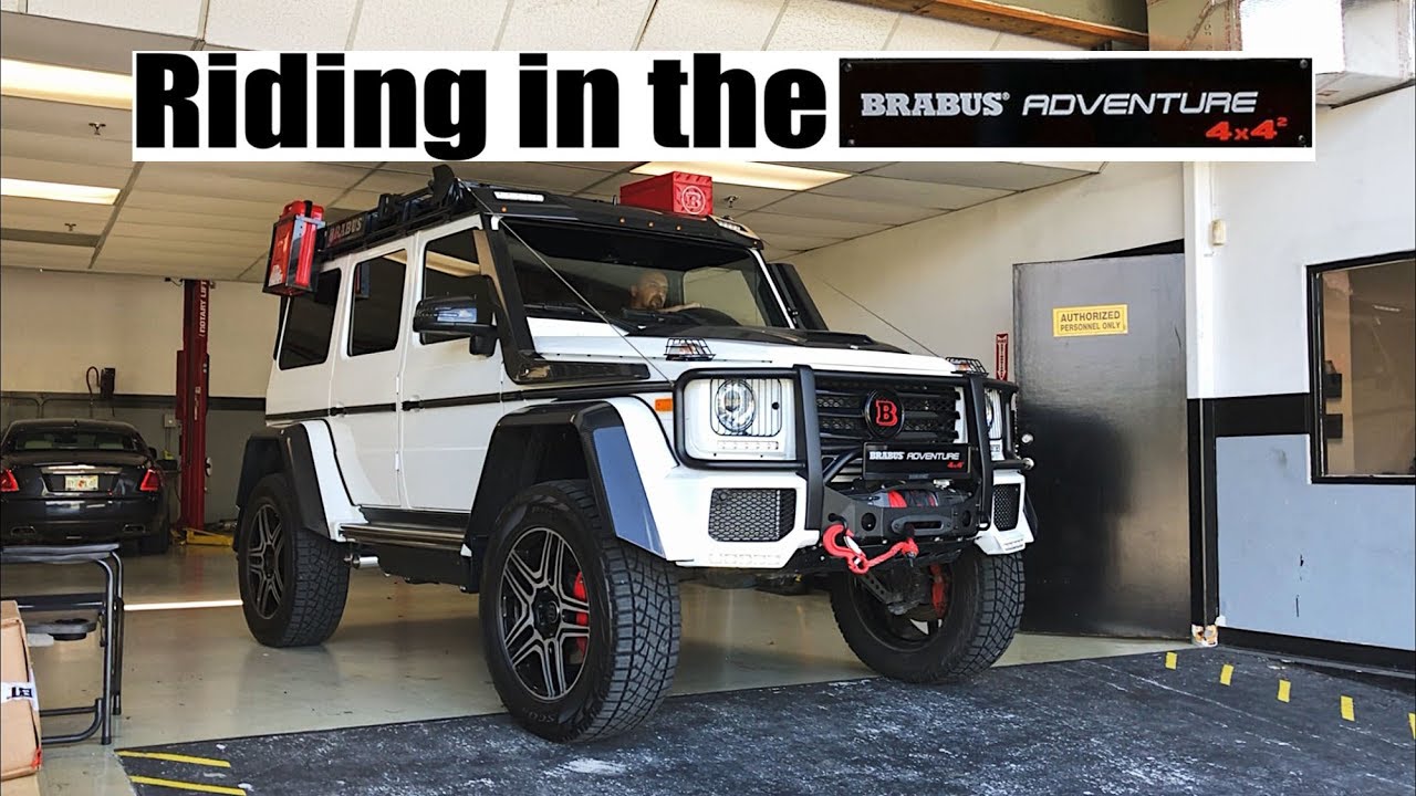My first ride in the BRABUS ADVENTURE 4x4²! * CRAZY E63 S!