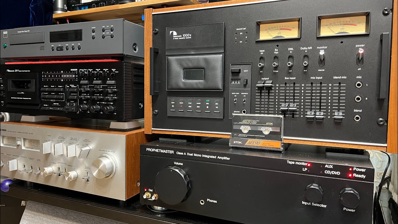 Hi-Fi усилители класса A: Yamaha CA-1010 vs русский Prophetmaster + Nakamichi 1000 mkII 1977