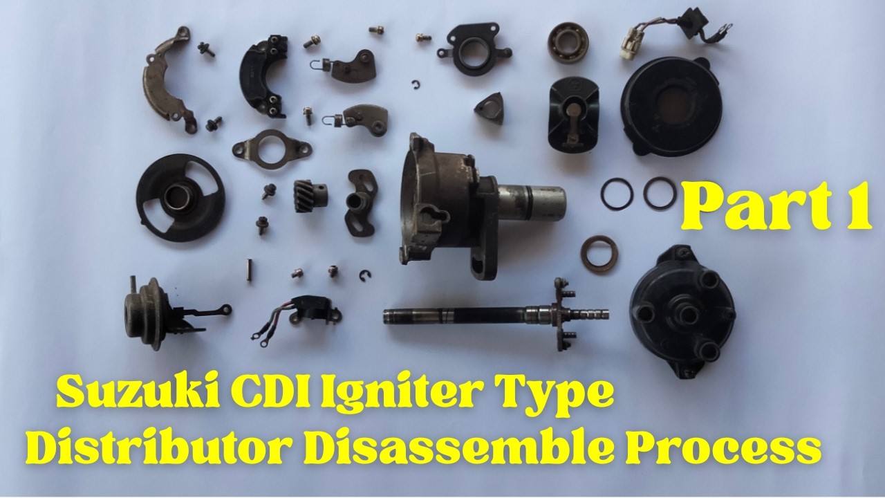 SUZUKI CDI Distributor | Full Disassemble Guide