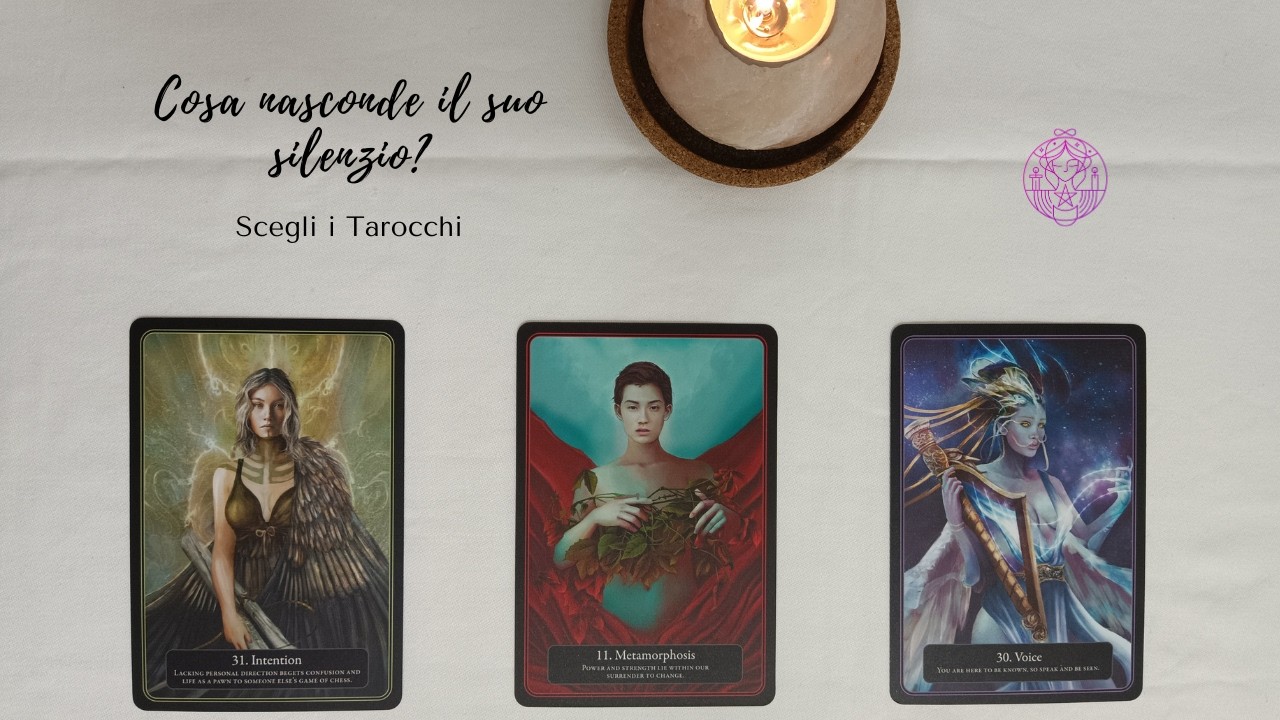 🧐💞 Cosa  TI nasconde DIETRO il suo silenzio 🔮 Scegli i tarocchi