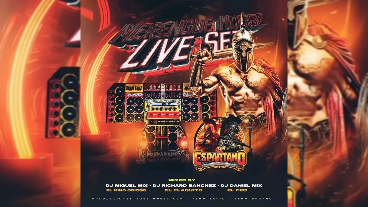 🇻🇪🔥 MERENGUE HOUSE LIVE SET  EL ESPARTANO DJ MIGUEL MIX DJ RICHARD SÁNCHEZ DJ DANIEL MIX🔥🇻🇪