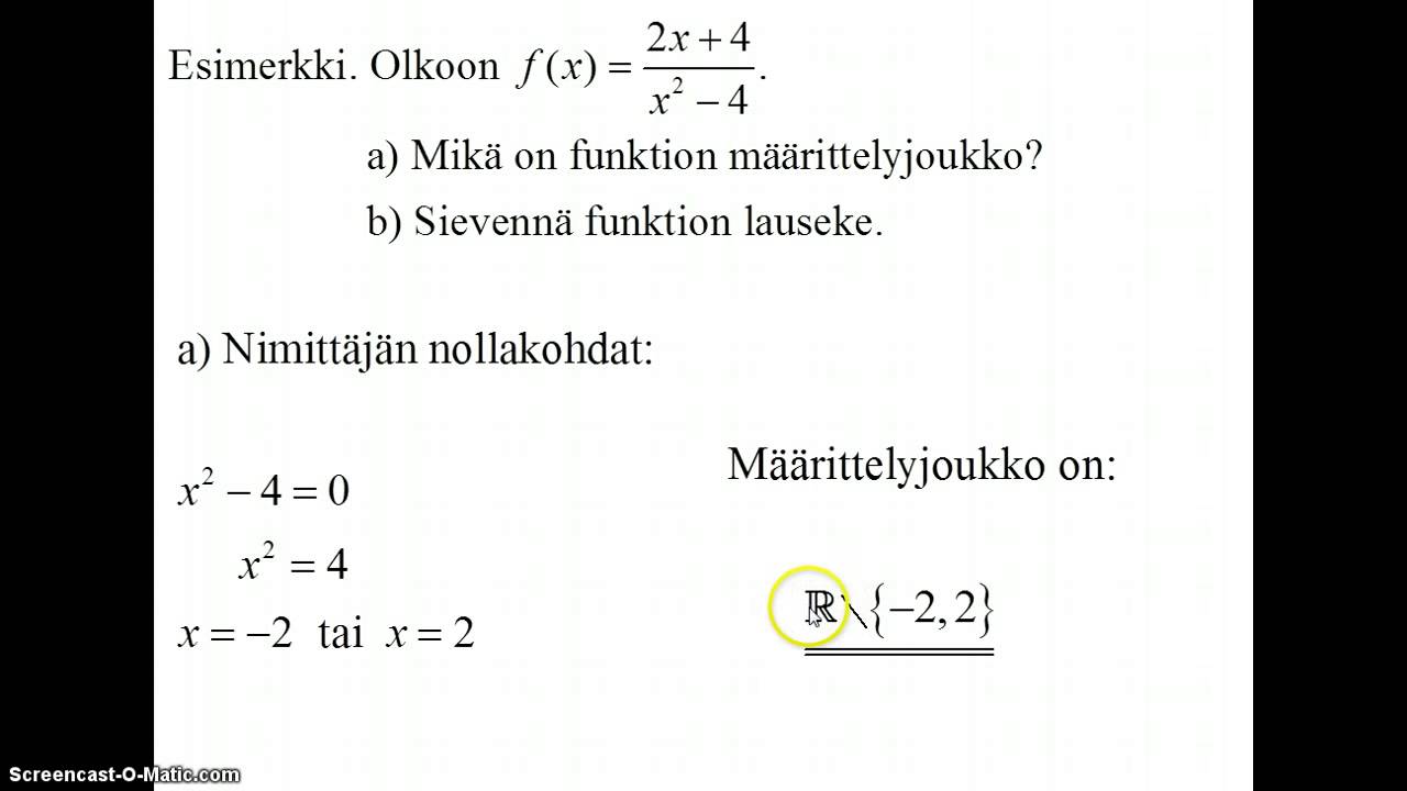 Rationaalifunktio