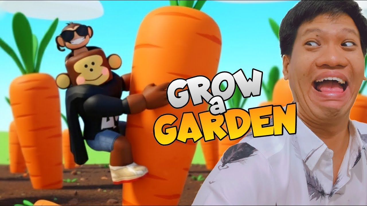 NYEMOT MENANAM WORTEL DI SAAT MENJELANG KIAMAT DI GROW A GARDEN!!  Grow A Garden Roblox