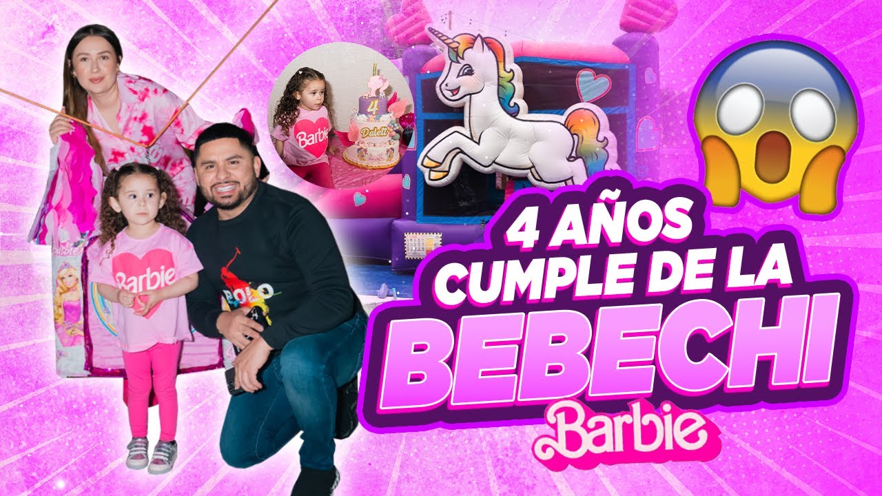 CELEBRANDO LOS 4 A&Ntilde;OS DE LA BEBECHI | LARRY HERNANDEZ 😱