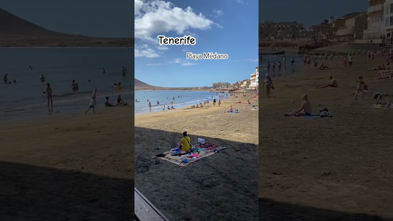 Tenerife. Playa del M&eacute;dano. ПЛЯЖ, ОКТЯБРЬ И СОЛНЦЕ !!! #тенерифе #tenerifetodaу
