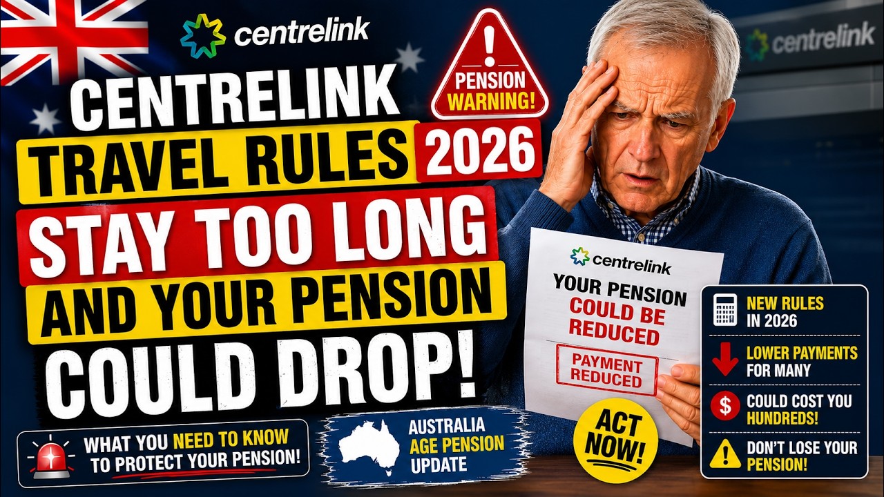 ✈️ Centrelink Travel Rules 2026: Stay Too Long and Your Pension Could Drop