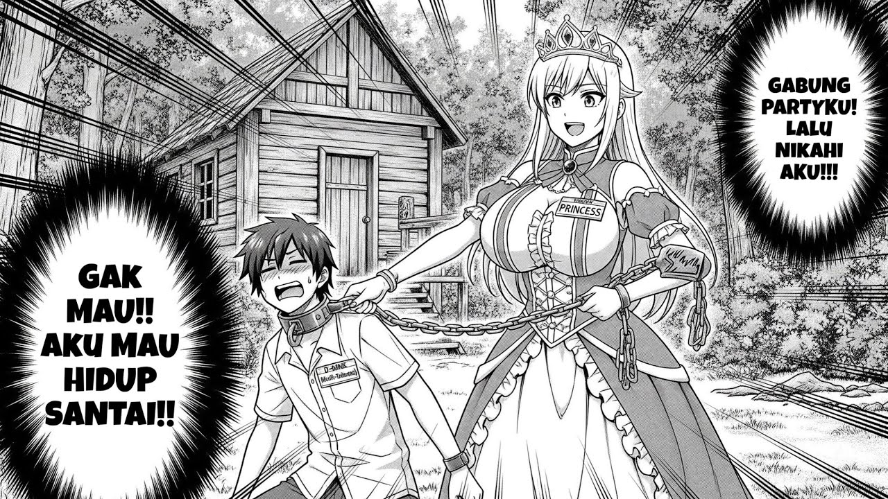Dia Cuma Mau Hidup Santai, Tapi Dipaksa Masuk Hero Party & Dipaksa Nikahin Putri | Alur Cerita Manga