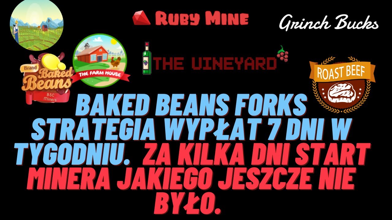 Baked Beans Forks. Strategia wypłat 7 dni w tygodniu. Za kilka dni wchodzi też  Miner 