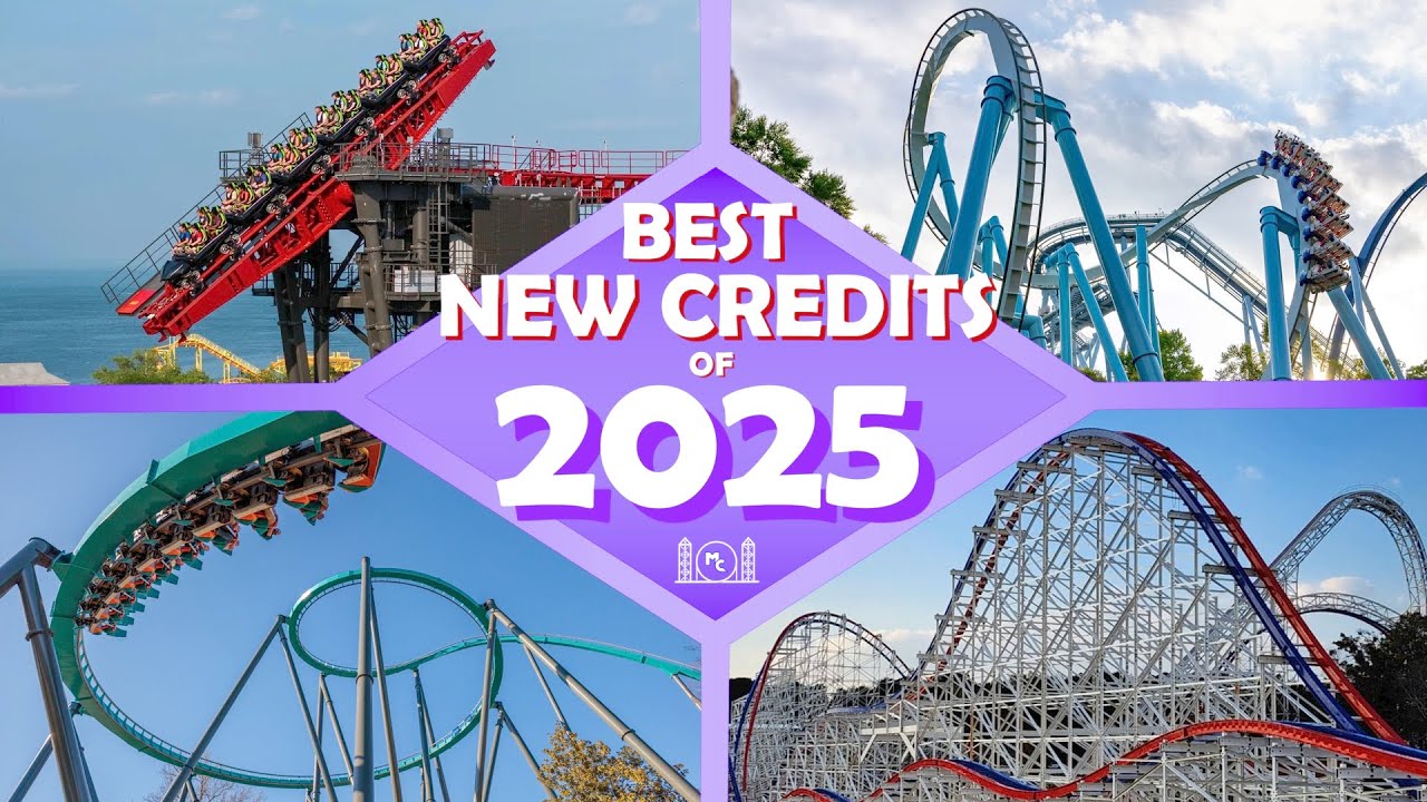 Ranking My TOP 10 New Coaster Credits of 2025