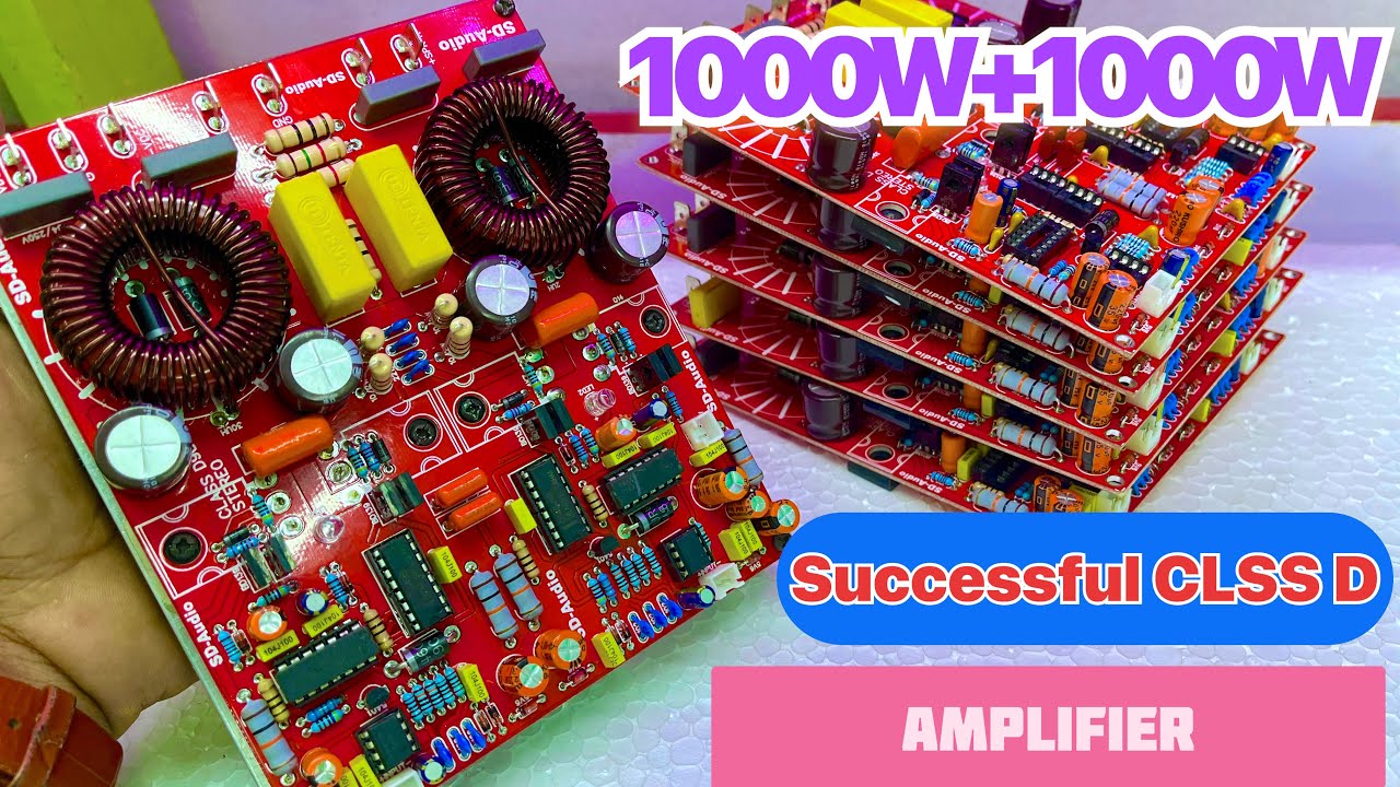 D900 Stereo 1000w*2 circuit abhitak ka best circuit hain 😘😘😘🤩🤩