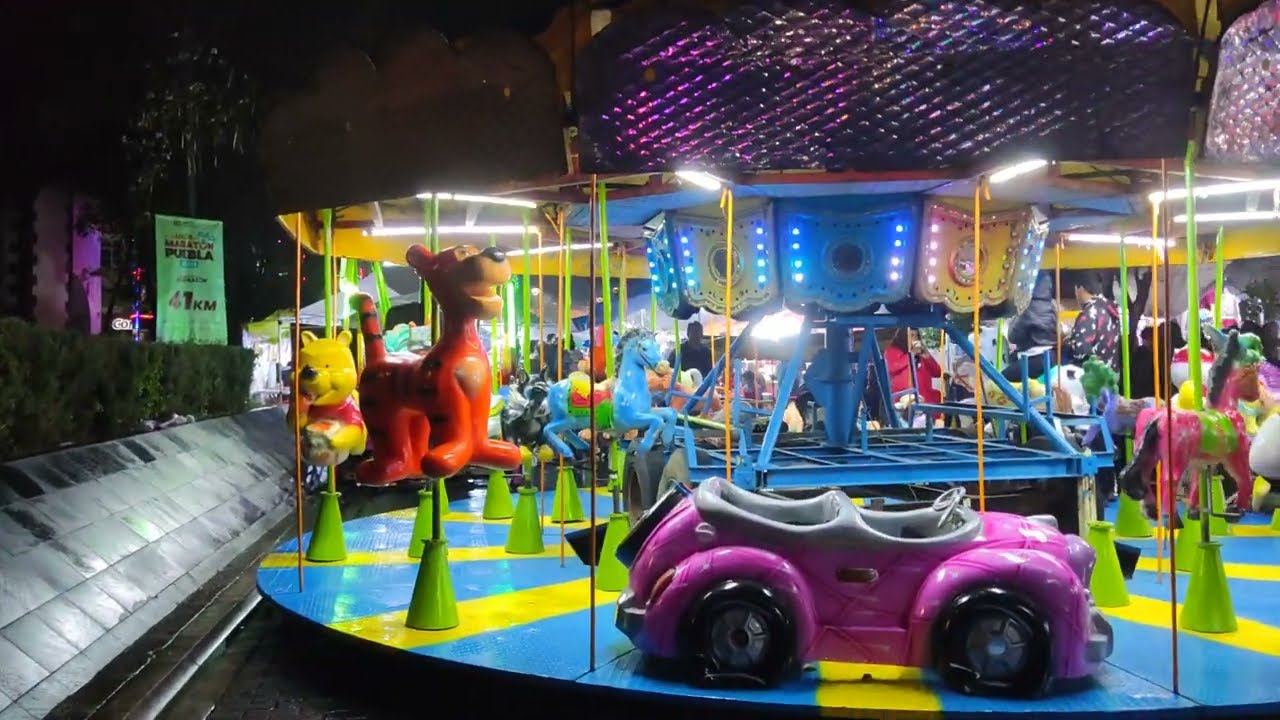 Así fue la feria en el PASEO BRAVO, 2025 celebrando la VIRGEN DE GUADALUPE, PUEBLA, MÉXICO