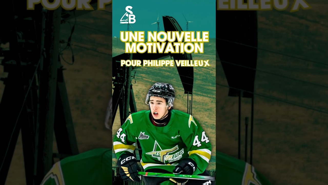 Philippe Veilleux des Foreurs de Val-d&rsquo;Or se motive par le classement de recrutement de la LNH! 💪🏻