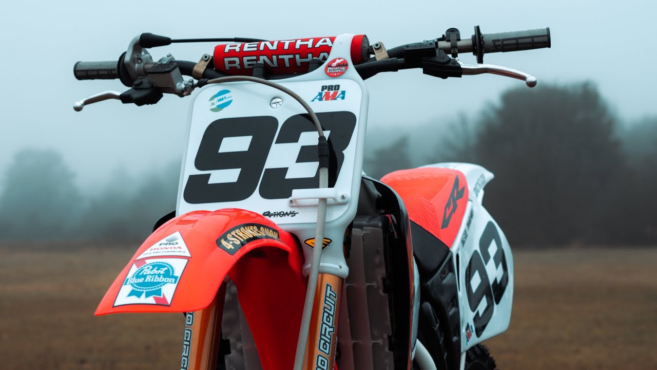 Honda 250 Cr 1995 first start