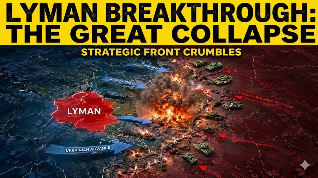 Ukraine's Lyman Breakthrough EXPOSED: Full Multi-Axis Encirclement Analysis | Donbas June 2026