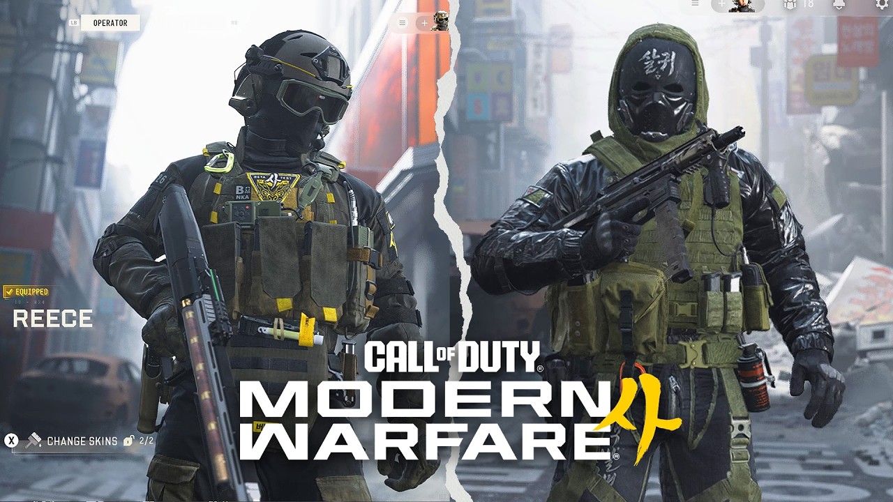 Все скины оперативников и анимации вступления в Modern Warfare 4
