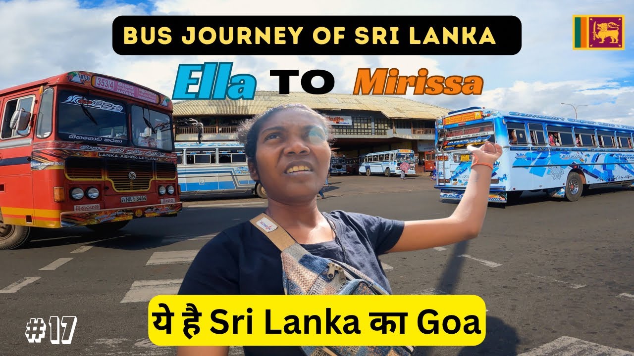 Ella To Mirissa || Journey On Local Bus In Sri Lanka 🇱🇰