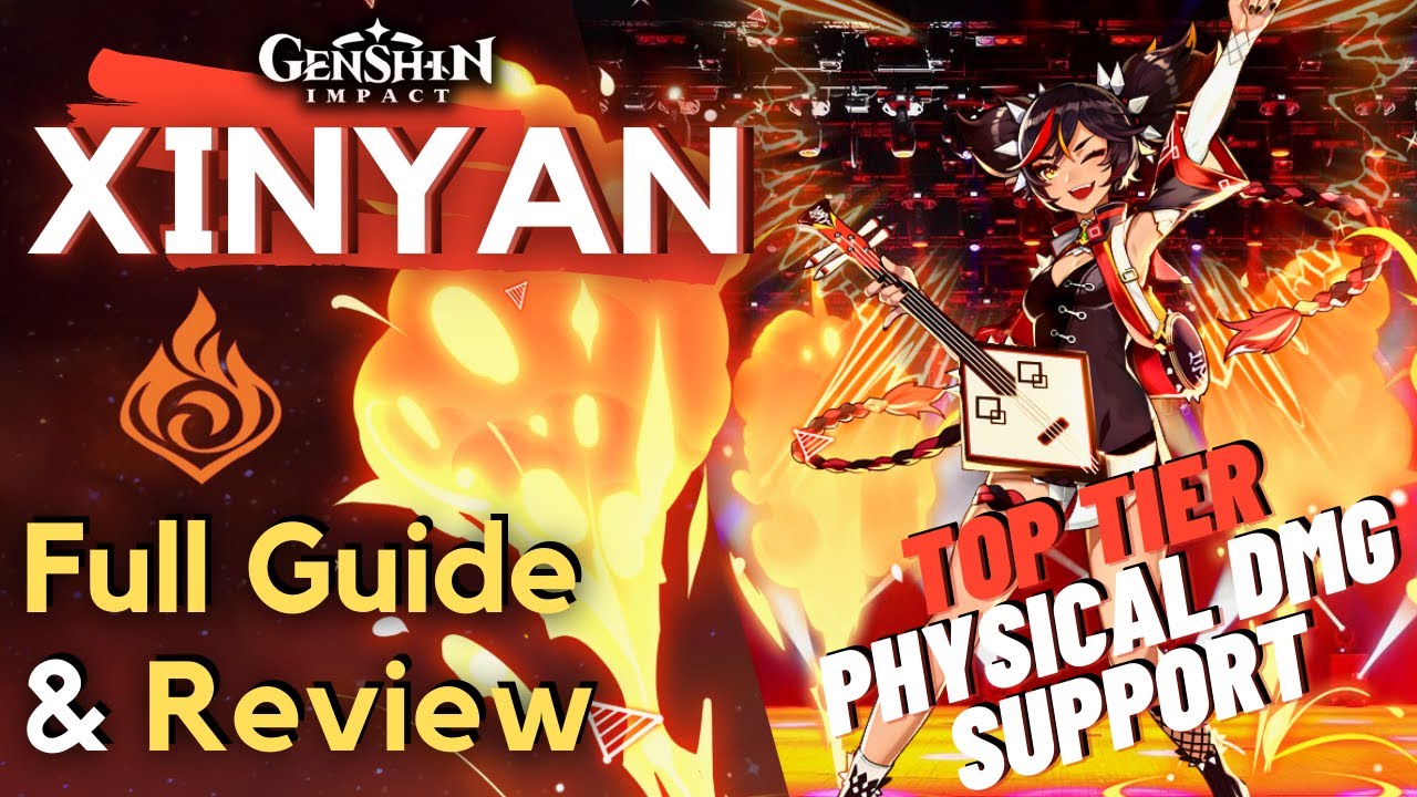 One of the Best Physical Damage Supports Hands Down. | Complete Xinyan Build Guide | Genshin Impact
