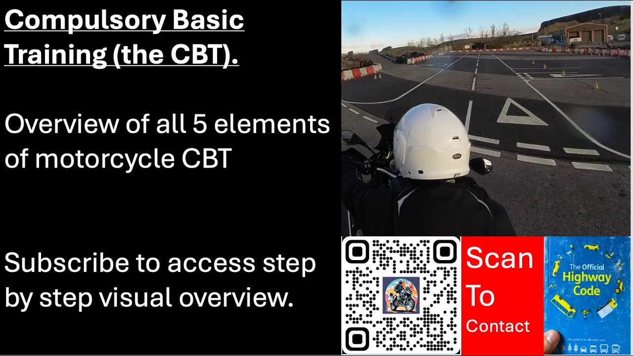 Compulsory Basic Training - CBT.  Motorcycle training fully explained.