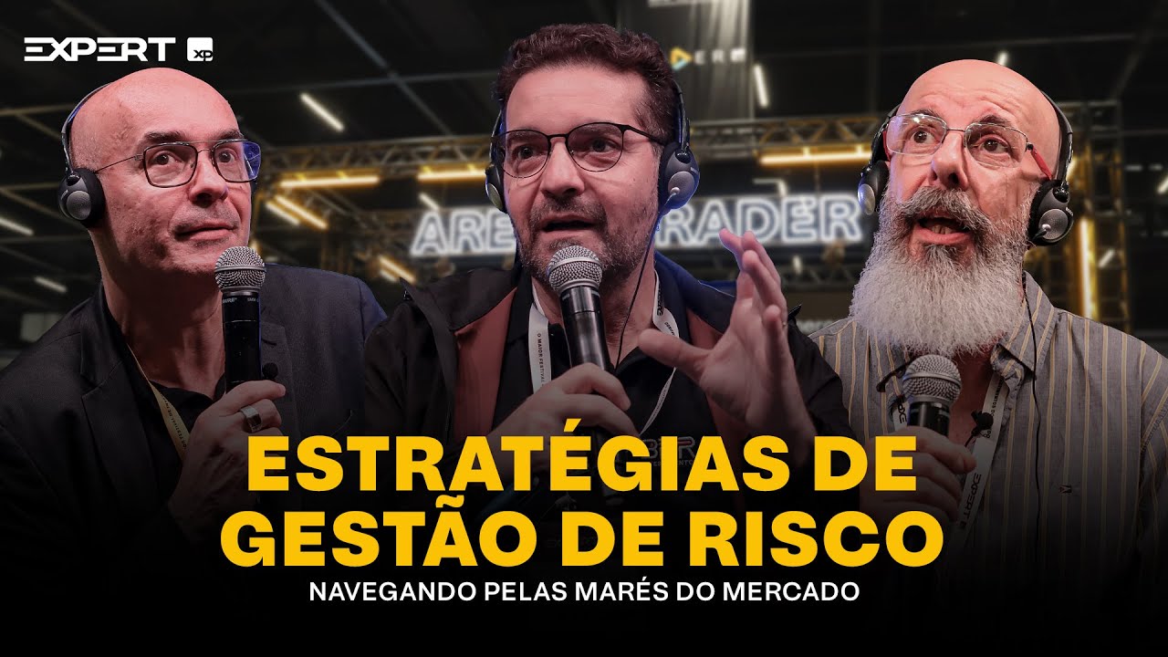 Estratégias de Gestão de Risco com três dinossauros do mercado: Stormer, André Moraes e Edu Becker