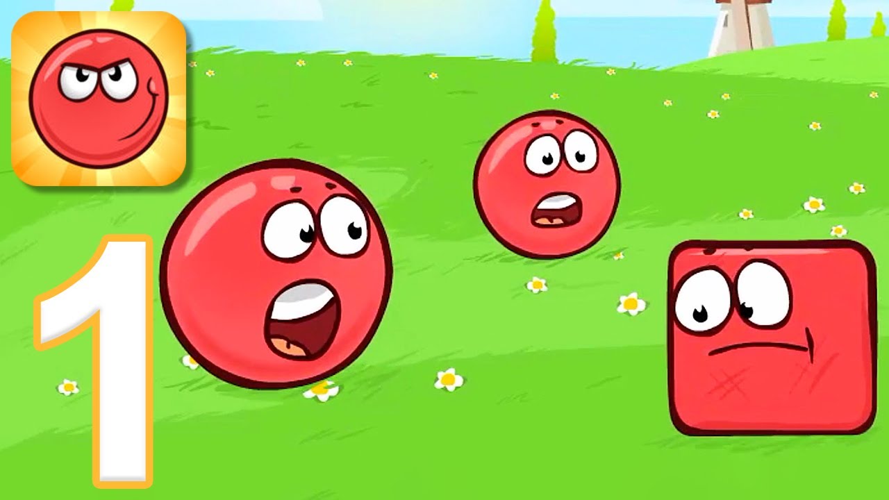 Red Ball 4 - Gameplay Walkthrough Part 1 - Levels 1-15 (iOS, Android)