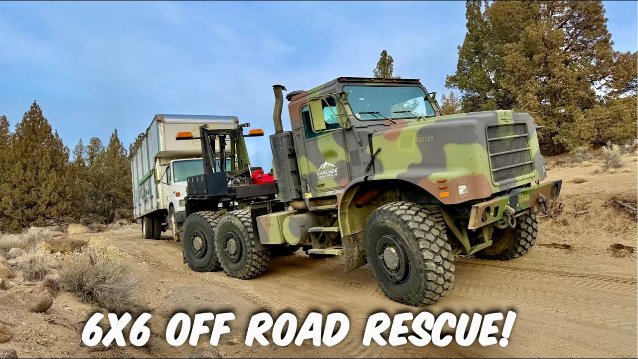 This Extreme Off Road Heavy Tow Almost Beat Me 