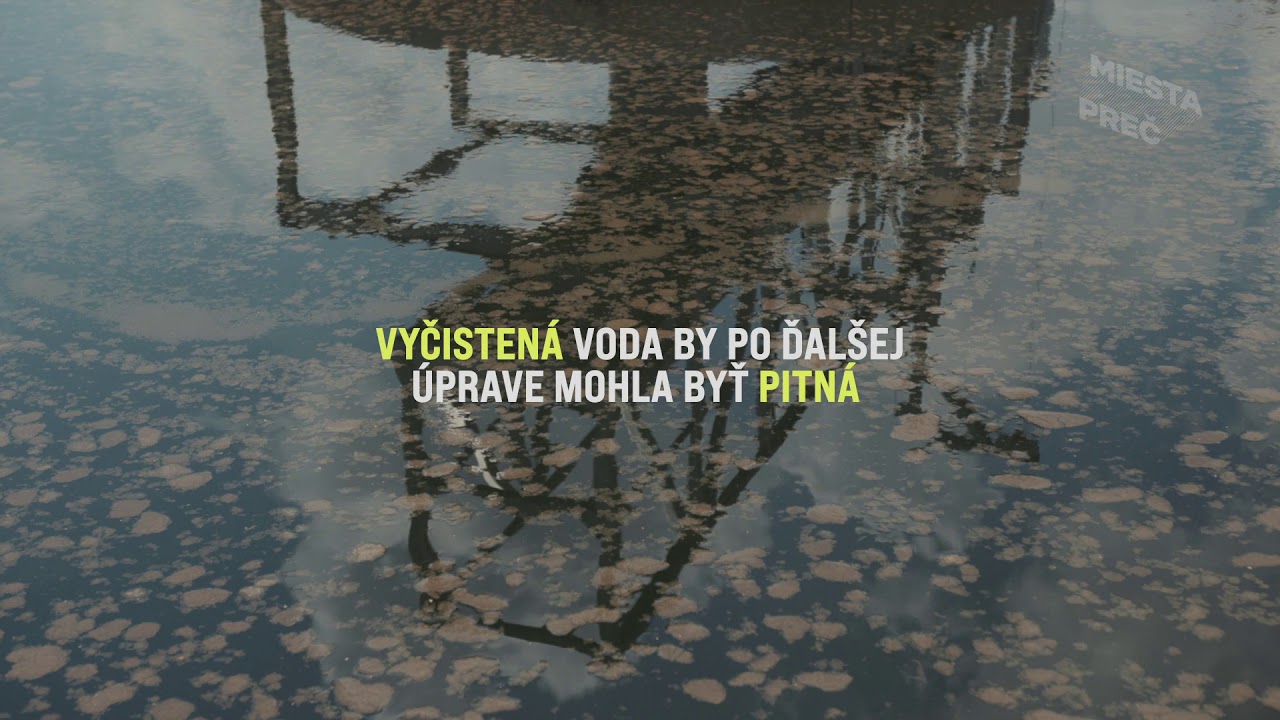 MIESTA PREČ - ČOV STARÁ TURÁ - recyklácia odpadovej vody