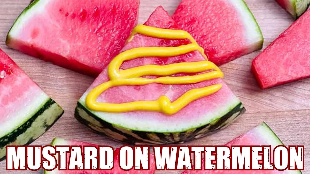 Mustard On Watermelon Taste Test